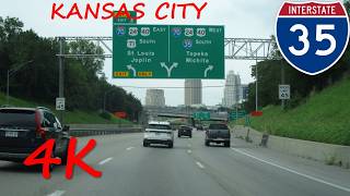 ⁴ᴷ Interstate 35 (Kansas City, MO) southbound [4K VIDEO]
