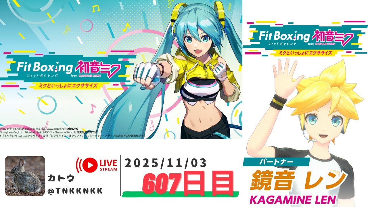 Fit Boxing feat. 初音ミク/私のアイドル/♪チキンコス feat. 初音ミク