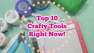 My Top 10 Must-Have Card Making Tools Right Now! @Kari_Webster