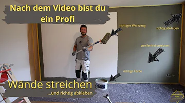 Welche Wand streicht man am besten farbig?