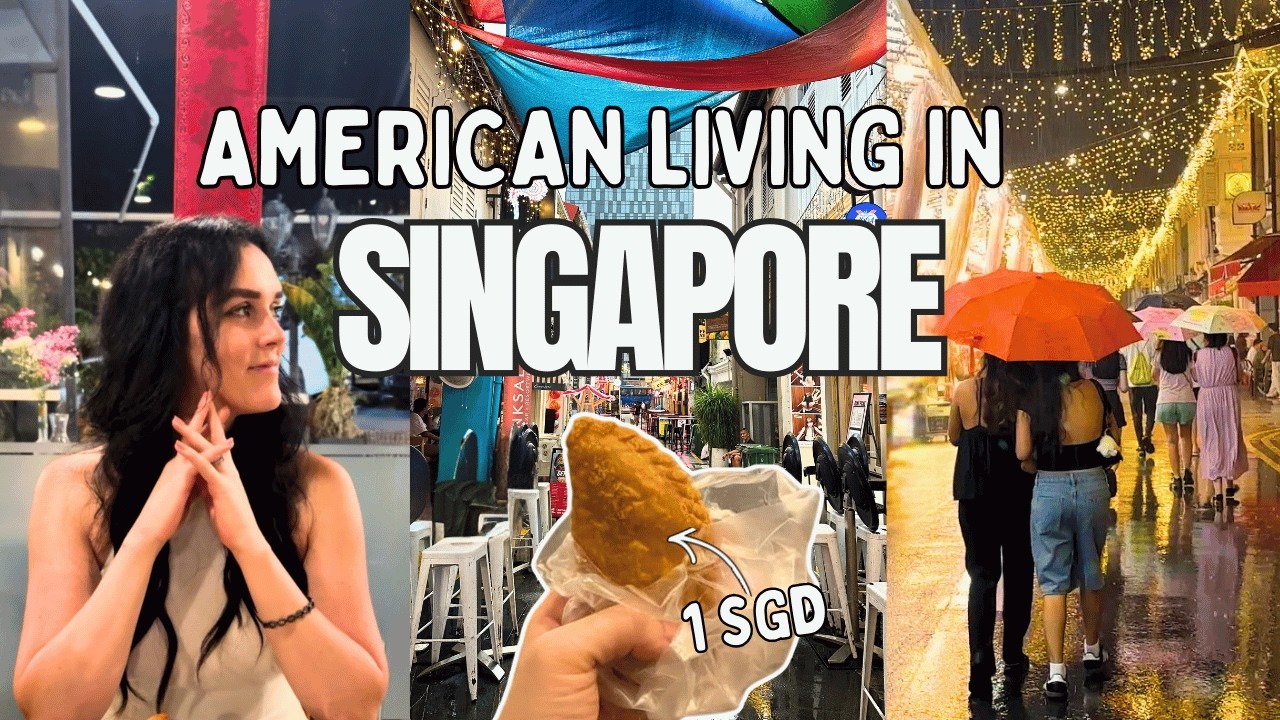 Singapore Vlog 🇸🇬 $1 Street Food at Kampong Glam & Geylang Serai Ramadan Bazaars, Haji Lane Shopping