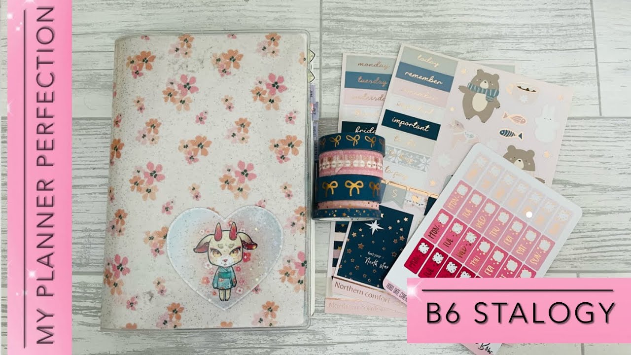 B6 Stalogy Plan With Me | My Planner Perfection - YouTube