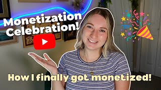 How I finally got monetized on YouTube