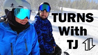 Snowboard Turns with TJ of Board Archive
