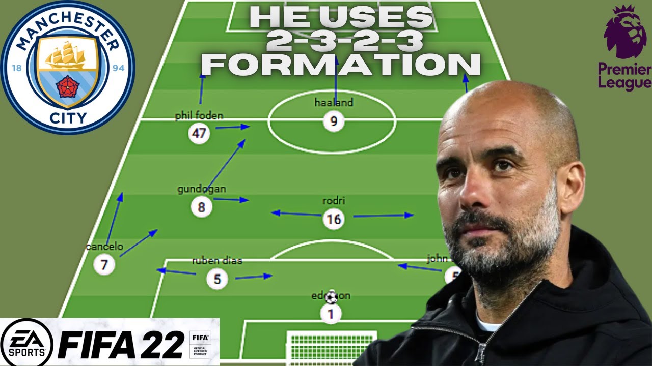 FIFA 22 BEST NEW MAN CITY FORMATION AND TACTICS (UPDATE 1.30) (EPL