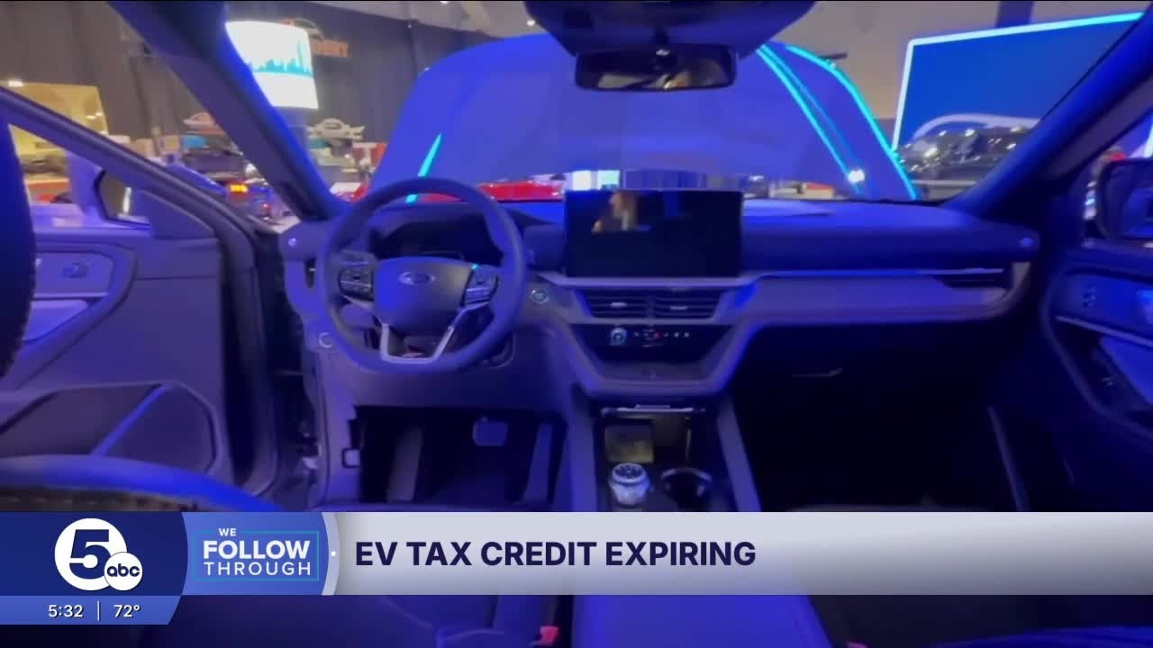 The tax credit for buying an electric vehicle is ending Sept. 30