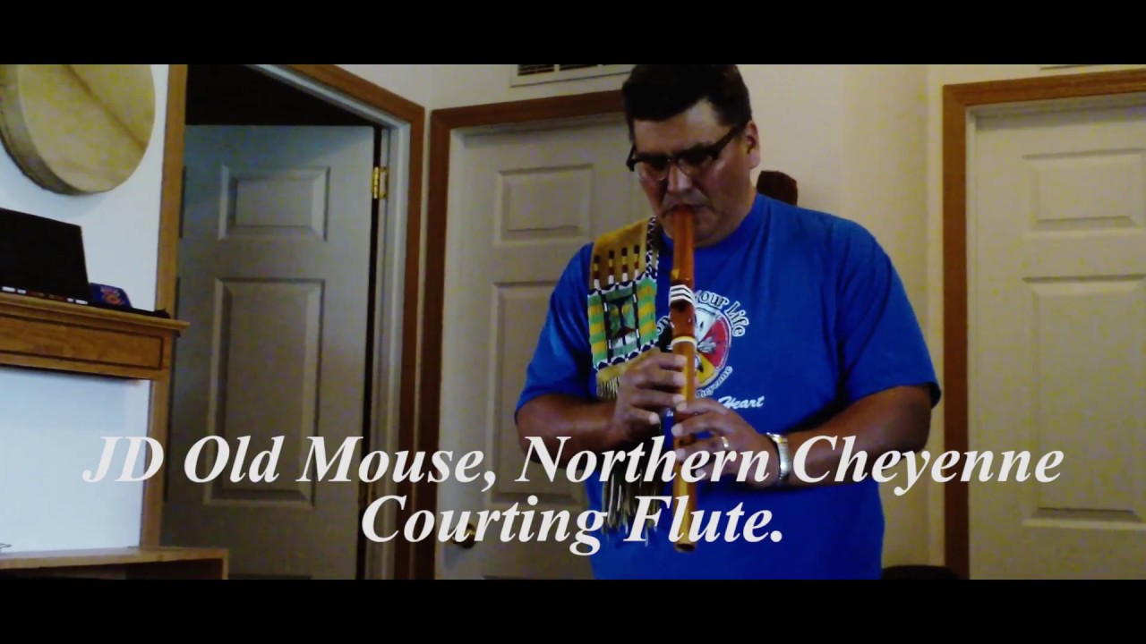 JD Old Mouse, Northern Cheyenne Courting Flute