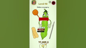 Dop 2 (Delete One Part) Level 116 - Make a Surgery #shorts #gaming #shortsfeed #dop2 #gameplay