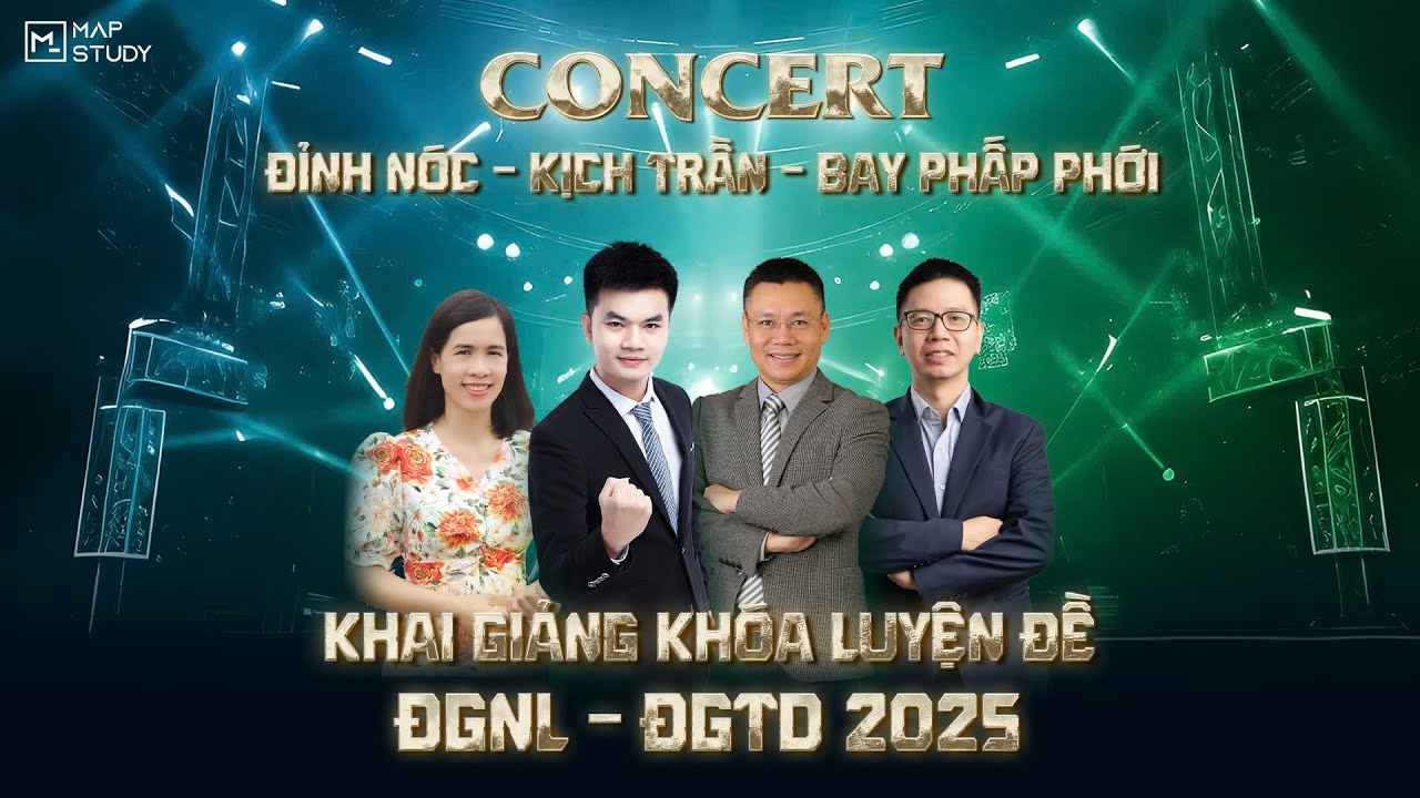 [Talkshow] Thông Báo Khai Giảng Khóa Luyện Đề ĐGNL và ĐGTD 2025 | Mapstudy