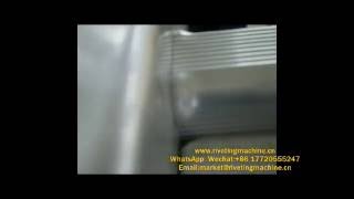 Aluminum ladder machine-ladder expanding  machine