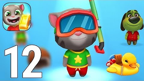 Talking Tom Gold Run Gameplay Walkthrough Part 12 - Splashy Tom [iOS/Android Games]