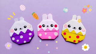 Membuat Origami Telur Paskah Kelinci Origami Easter Egg Hiasan Paskah Dari Kertas