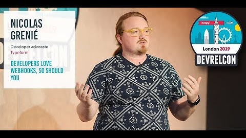 Developers love webhooks, you should too -- Nicolas Grenié