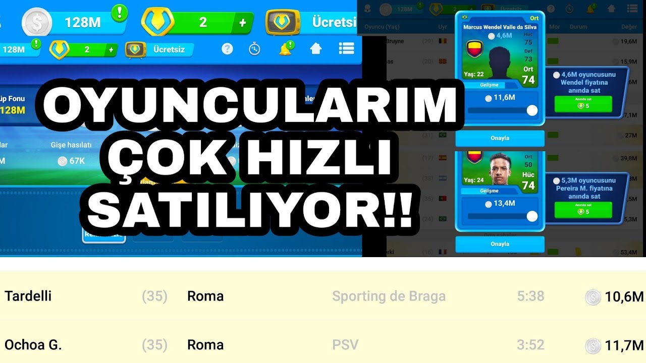 OSM TRANSFER TAKTİĞİ BÖLÜM 2 OYUNCULARIMIZ ÇOK HIZLI SATILIYOR