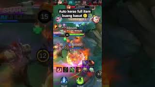 auto ayu hanabi carry game #mobilelegends