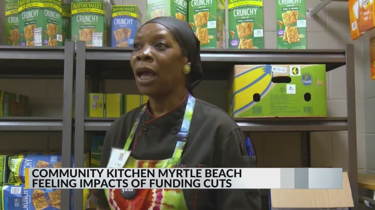 Federal, local funding cuts impact Community Kitchen Myrtle Beach