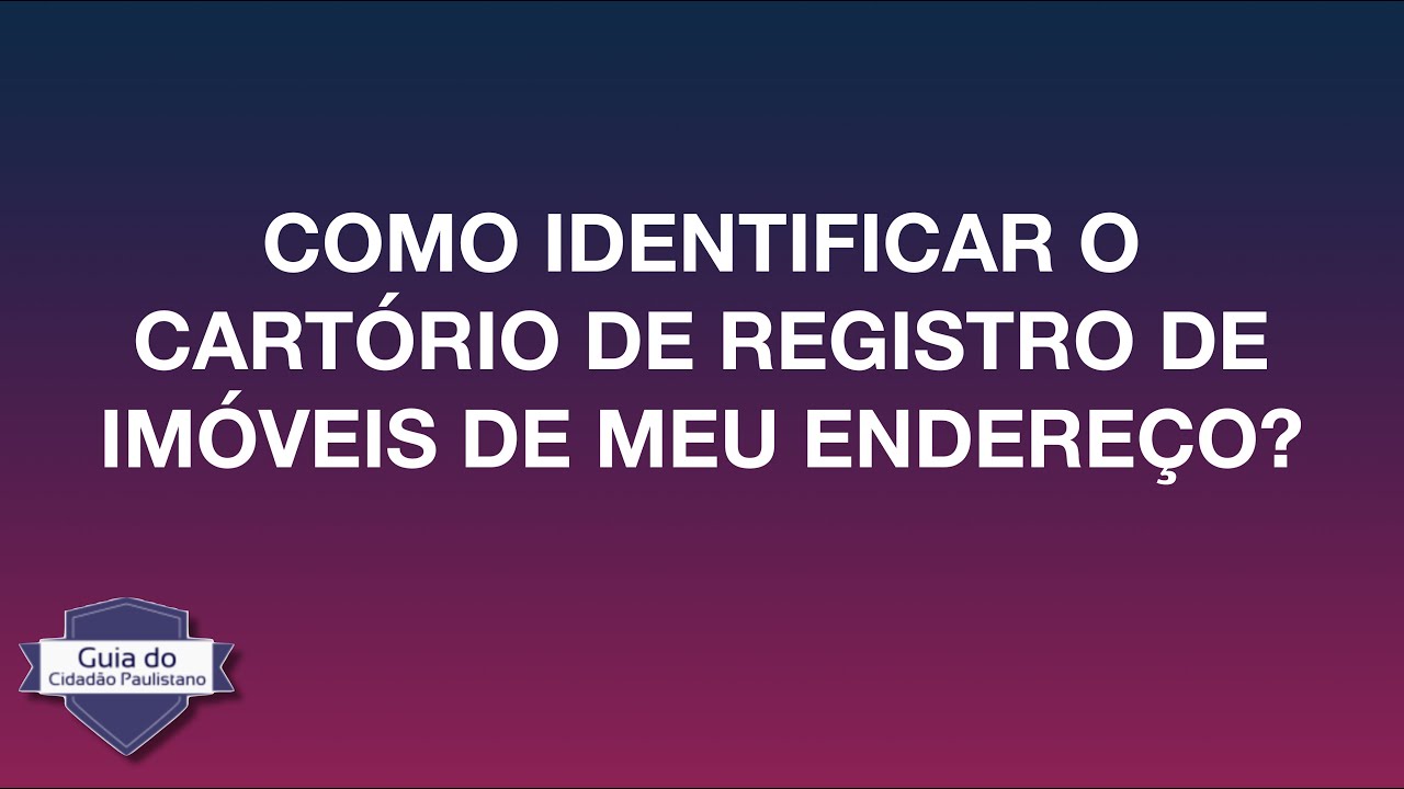 Quantos Cartório Tem Na Cidade De São Paulo?