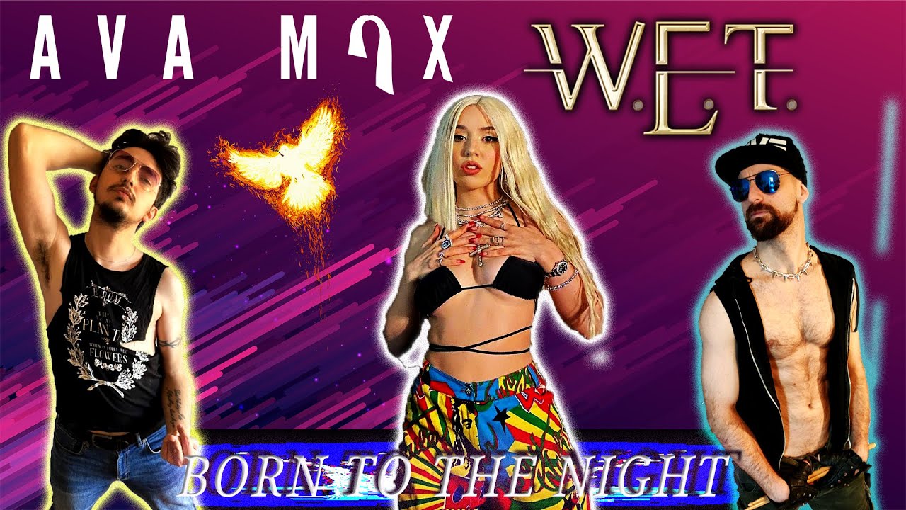 AVA MAX Born to the night - Drum Guitar Rock Live Cover WET