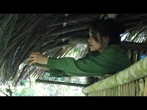 FULL VIDEO: 100 Days Alone in the Forest | Single Mom Builds a Bamboo ...
