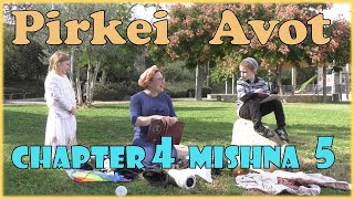 Pirkei Avot | Chapter 4 Mishna 5 | Judaism for Kids | When you do mitzvot you get more done!