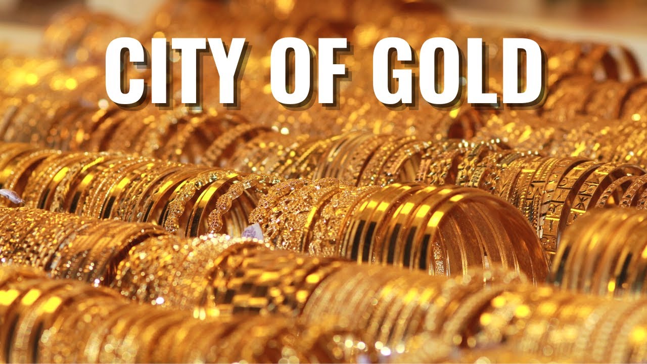 Inside World's Best Gold Market | Dubai Gold Souk Walking Tour 4K