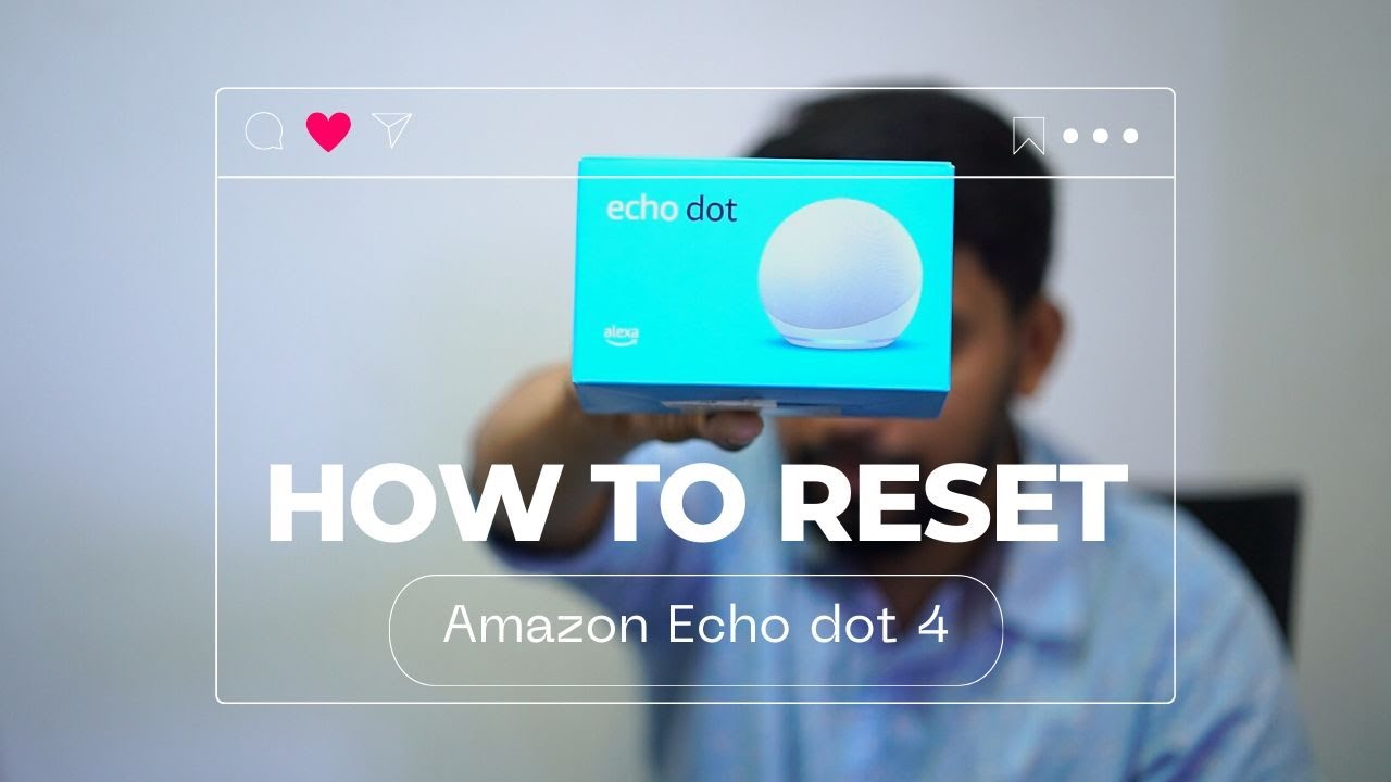 How to reset AMAZON ECHO DOT 4th Gen | 4K Malayalam #gopro9 #malayalam ...