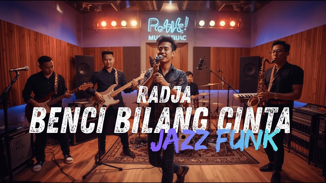 RADJA - BENCI BILANG CINTA COVER JAZZ FUNK