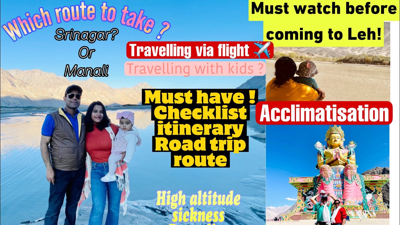 Complete guide for traveling to Leh Ladakh|KIDS|Things you must have|ITINERARY|Checklist|MUST WATCH