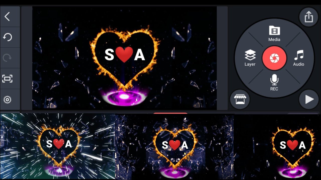 Name Art Editing Tutorial Video || By Kinemaster Power Full || Editing Kinemaster Name Art video