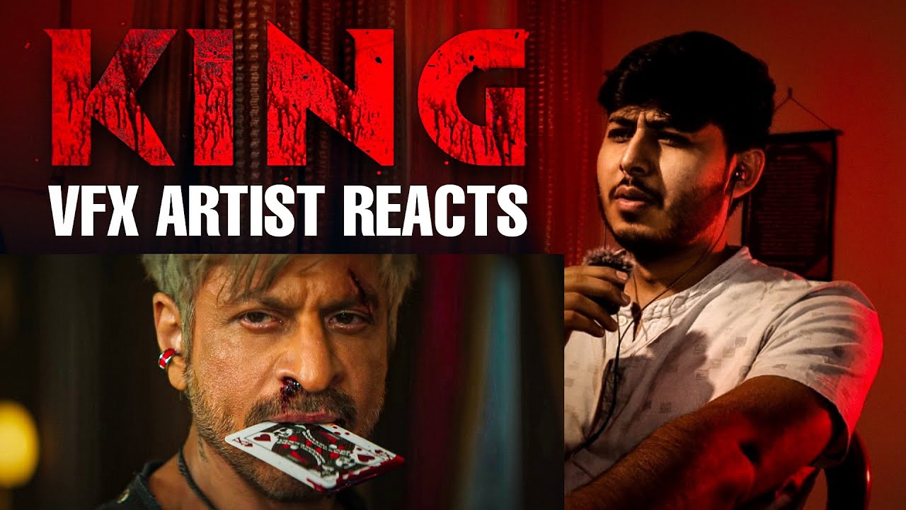 VFX Artist Reacts: SRK’s KING Title Reveal – Pure Style! 🔥