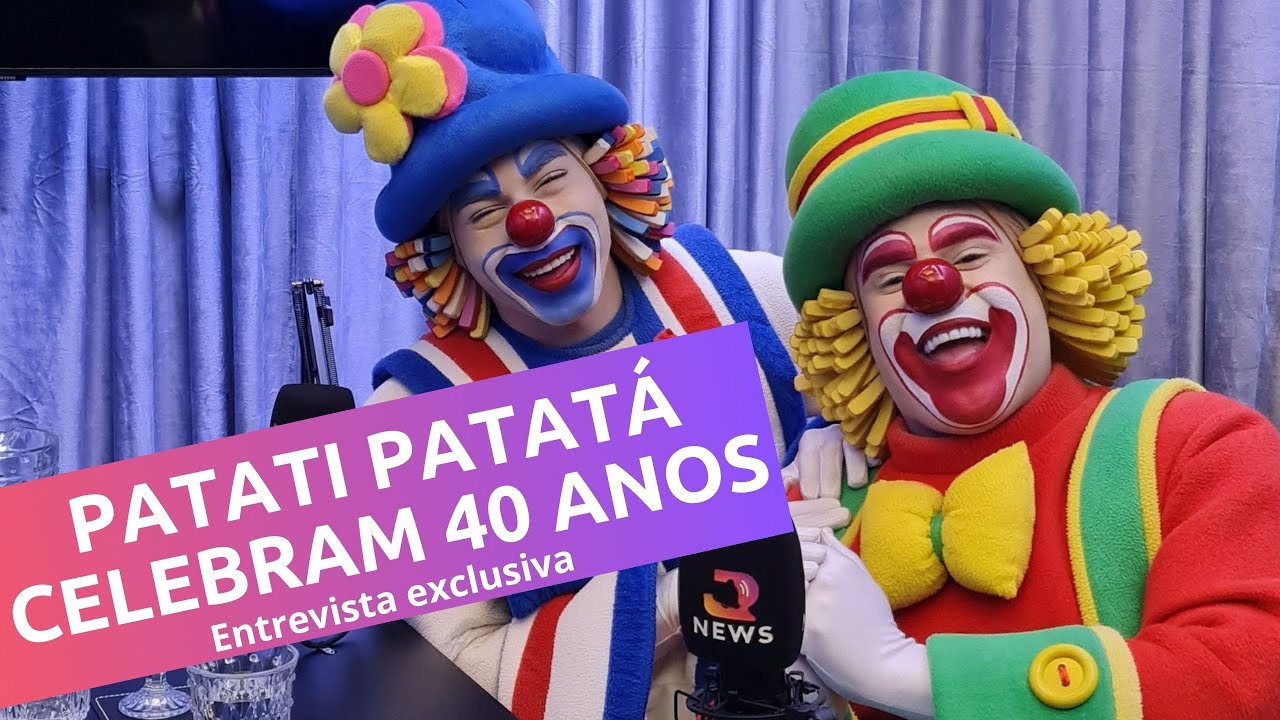 PATATI PATATÁ CELEBRAM 40 ANOS - ENTREVISTA EXCLUSIVA