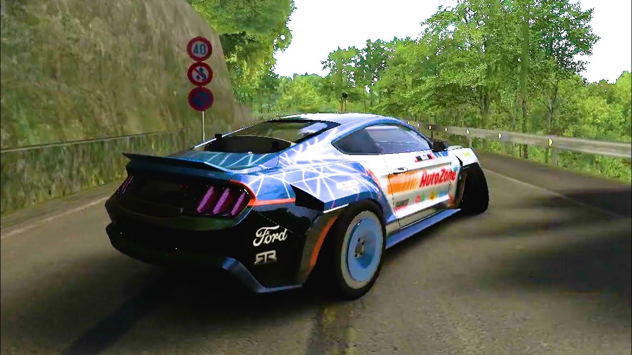 James Deane's Ford Mustang RTR S650 2023 - Usui Pass Touge Japan