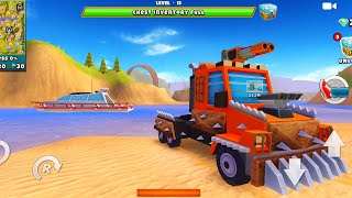 New Valley Map Unlocked With Behemoth Truck | Zombie Offroad Safari Android Gameplay HD screenshot 3