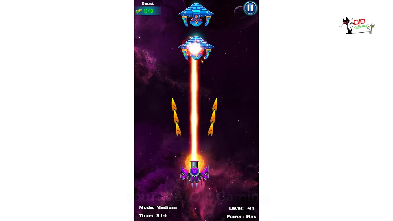 Galaxy Attack Alien Shooter Level #41 #42 iOS/Android GamePlay_HD