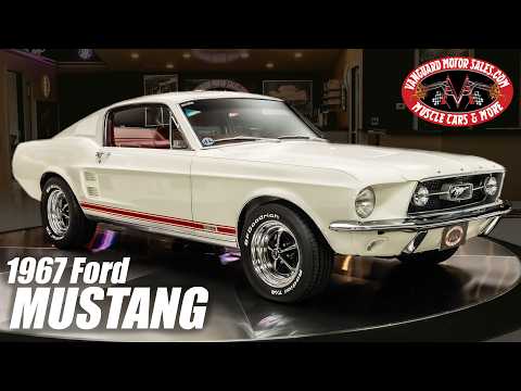 1967 Ford Mustang Fastback S Code GTA For Sale Vanguard Motor Sales #2586