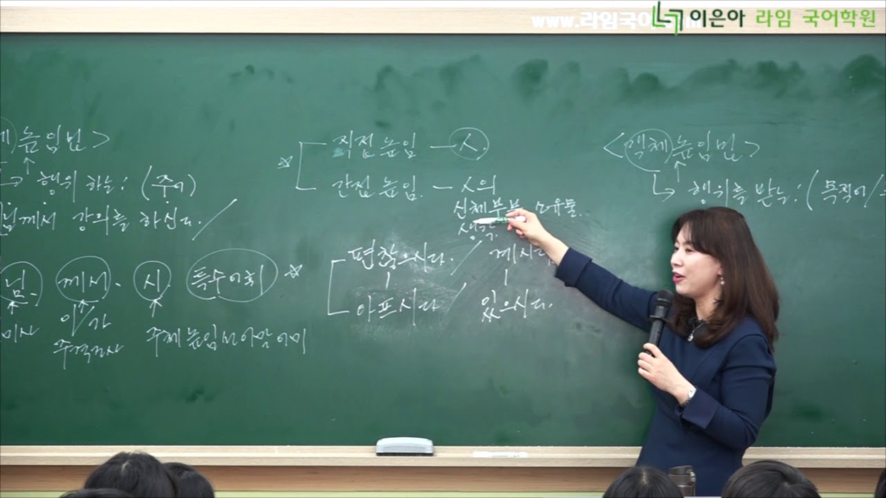 이은아 라임 국어학원 - 높임 표현(주체 높임법, 객체 높임법, 상대 높임법)