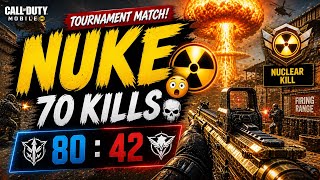 NUKE in Tournament 😈 Kill Confirmed Chaos | COD Mobile