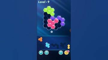 Block Hexa Puzzle Advanced Level 9 Walkthrough