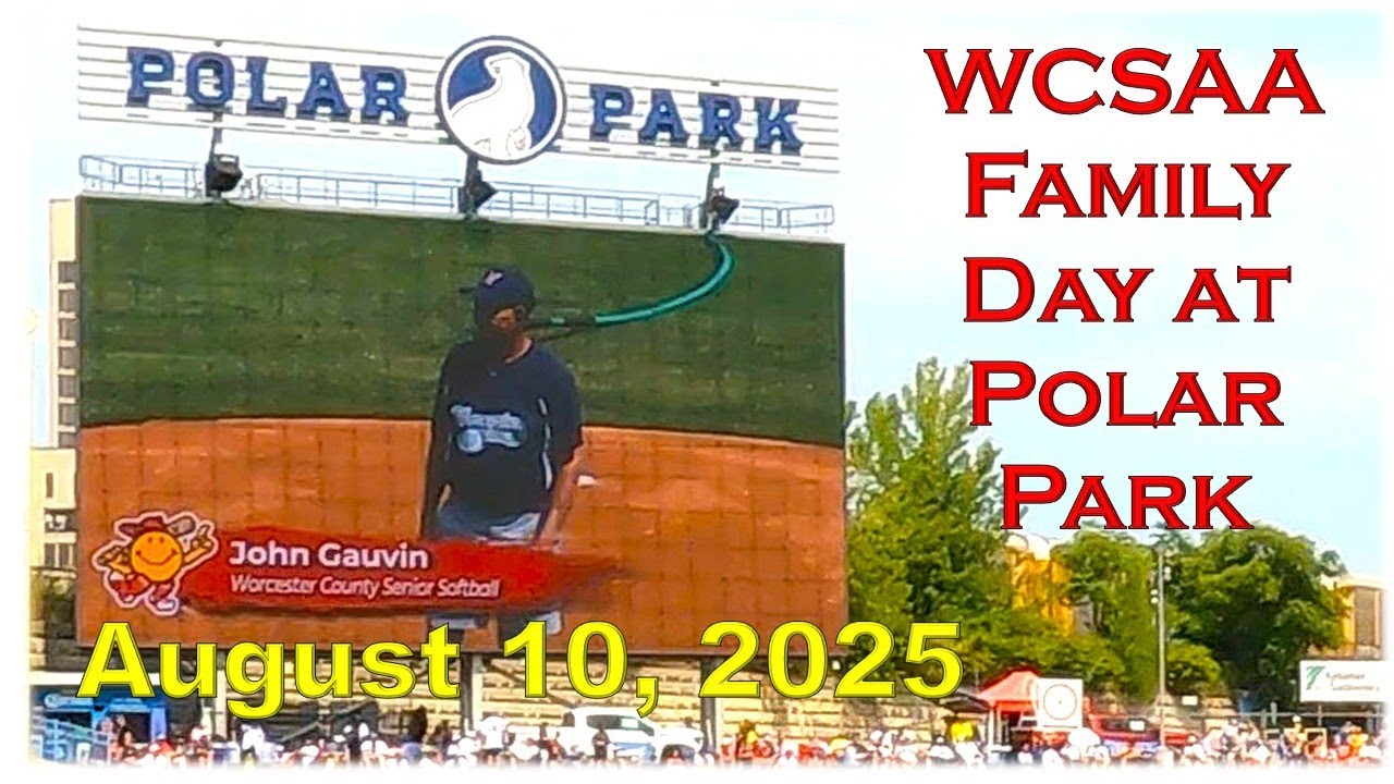 WCSAA Softball - "General" John Gauvin's First Pitch - August 10, 2025