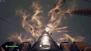 Sea of Thieves - Tutorial: How to shoot an enemy's mast down, using their own cannons
