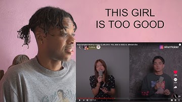 Kopi Dangdut Mashup santuy (Lathi, BTS - Fire, Side to Side) vs. Mirriam Eka - REACTION