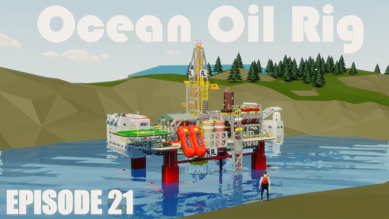 Stormworks Build Series : Ocean Going Oil Rig Episode 21 - YouTube