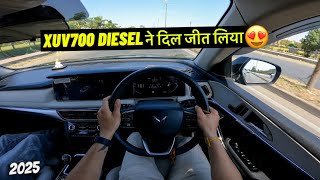 Driving Diesel Rocket  New 2025 Xuv700 Diesel Drive 