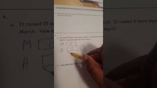 EngageNY: 1st grade, Module 6, Lesson 1 HW