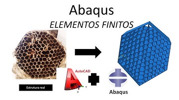 Abaqus tutorial português - Elementos Finitos- Estrutura da Natureza