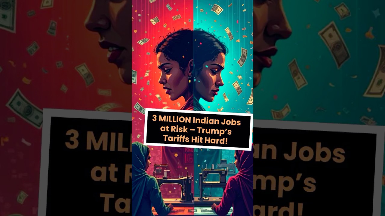 3 MILLION Indian Jobs at Risk – Trump’s Tariffs Hit Hard!