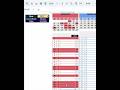 Calendar Google Sheets #googlesheetstutorial #template #spreadsheets