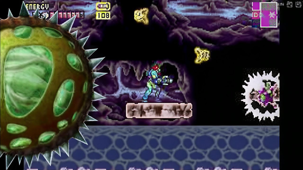 Barrier Core-X Boss Fight | Metroid Fusion