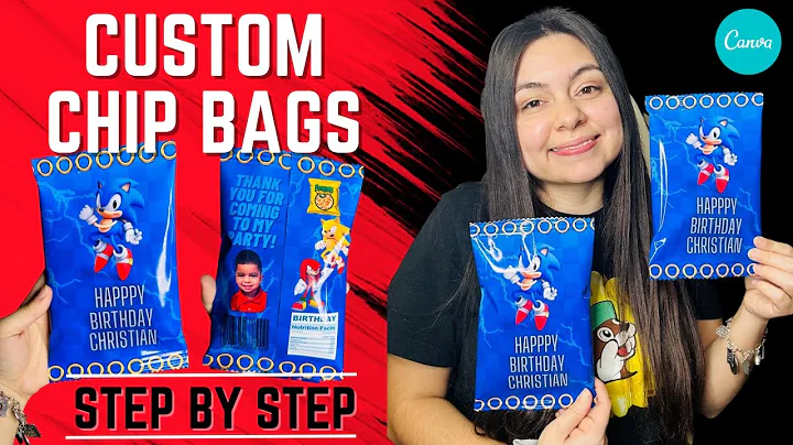 How To Make Custom Chip Bags : Full Chip Bag Tutorial - How to Design Custom Chip Bags