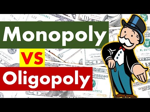 Wideo: Jakie są podobieństwa między monopolem a oligopolem?